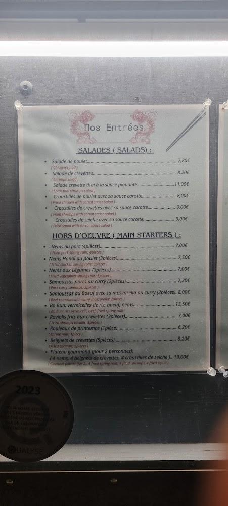 Hanoï - Menu Image 2